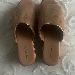 Free People Women's Brown Mules
